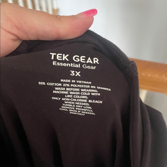 Tek Gear Essential Black Hoodie - Picture 4 of 4
